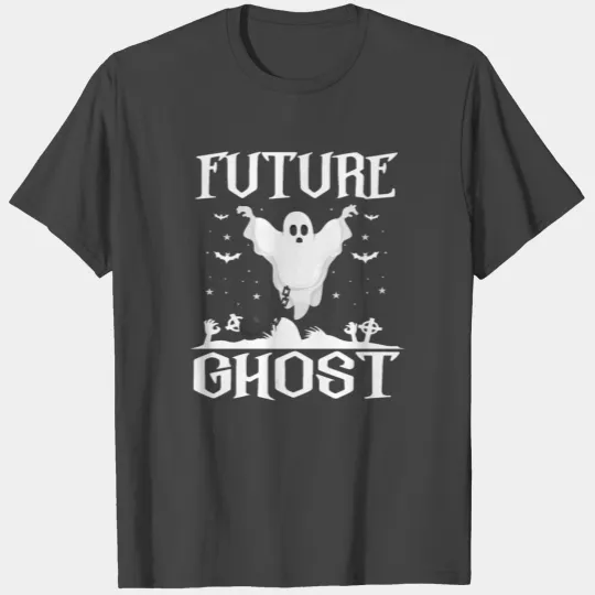 Funny Future Ghost Scary Costume T Shirts