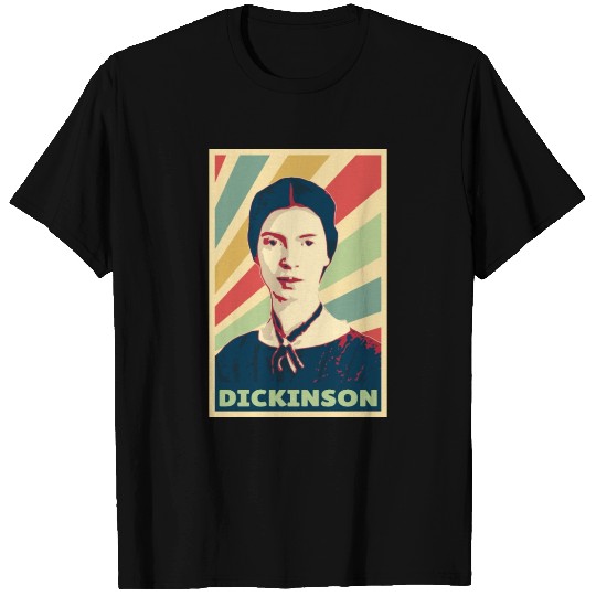 Emily Dickinson Vintage Colors T Shirts