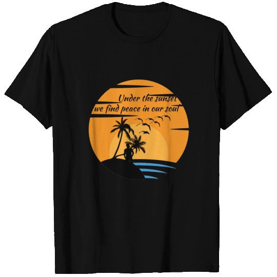 Under the sunset T Shirts