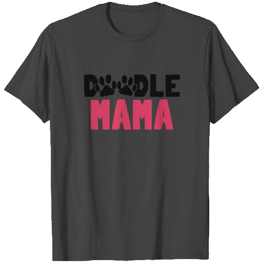 Womens Doodle Mama Labradoodle Goldendoodle T Shirts