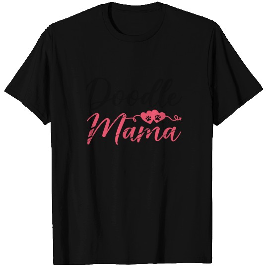 Womens Doodle Mama Labradoodle Goldendoodle T Shirts