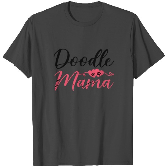 Womens Doodle Mama Labradoodle Goldendoodle T Shirts