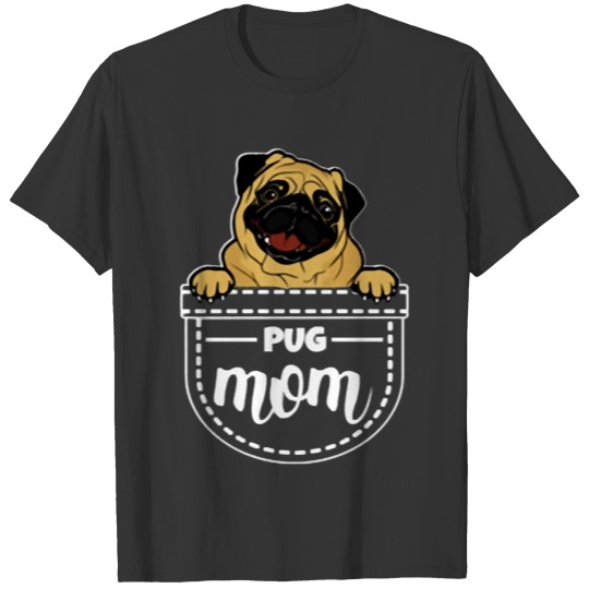 Pocket Pug T Shirts