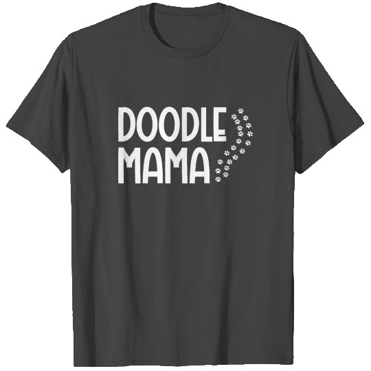 Womens Doodle Mama Labradoodle Goldendoodle T Shirts