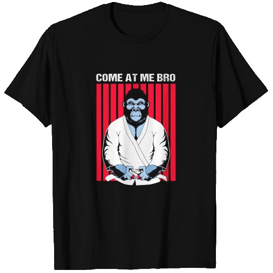 Mma Bjj Martial Artist Gorilla Come At Me Bro T Shirts