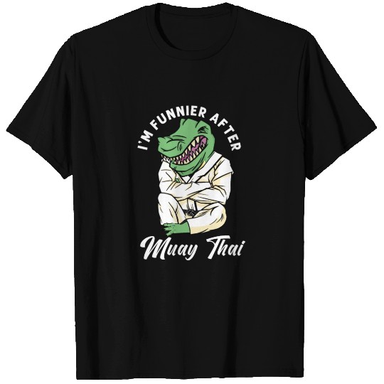 Muay Thai Coach Kickboxing Instructor Funny T Shirts