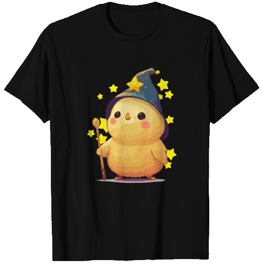 Cute Wizard Chicken Nerdy Gamer Roleplaying RPG Ta T Shirts
