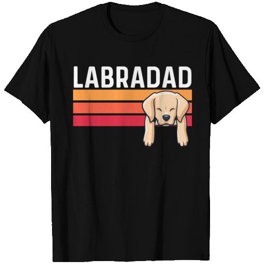 Labradad labrador dog dad yellow lab owner T Shirts