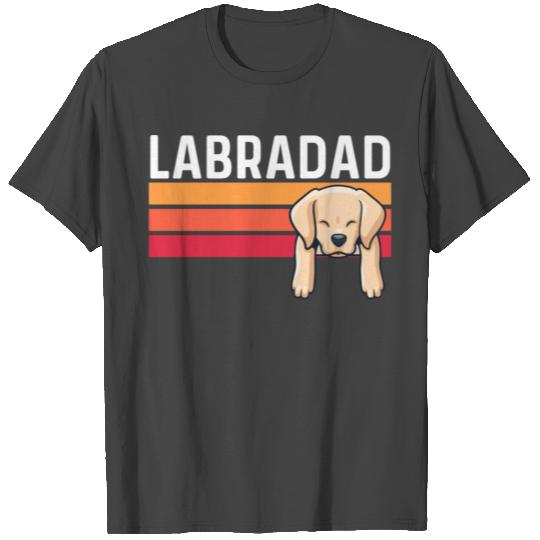 Labradad labrador dog dad yellow lab owner T Shirts