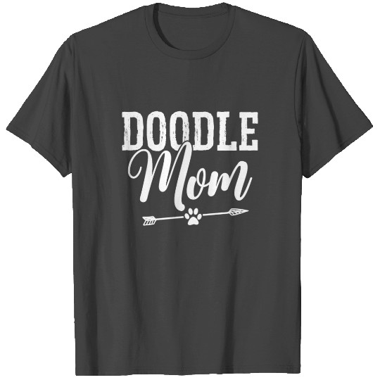 Womens Doodle Mama Labradoodle Goldendoodle T Shirts