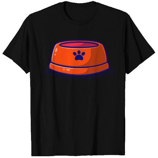 pet bowl cartoon icon illustration T Shirts