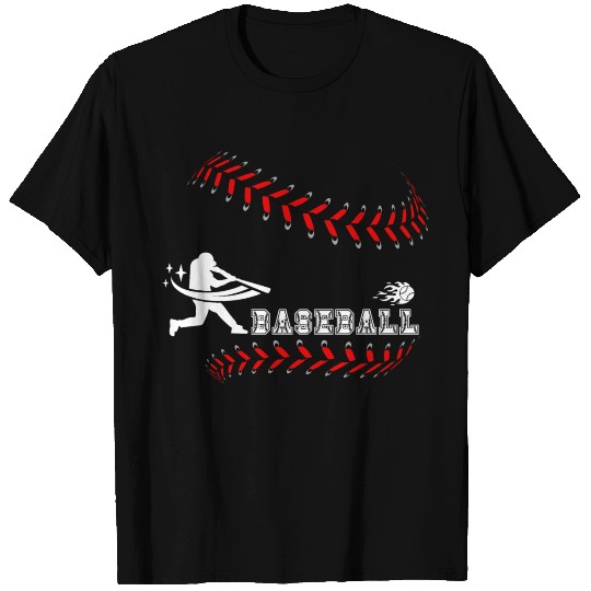 Baseball is Life Baseball Bat Batter Player Coach T Shirts
