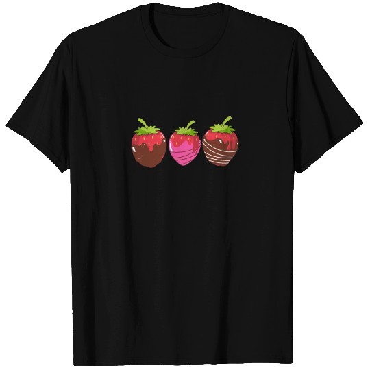 Strawberry Chocolate T Shirts