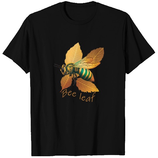 Bee leaf T Shirts