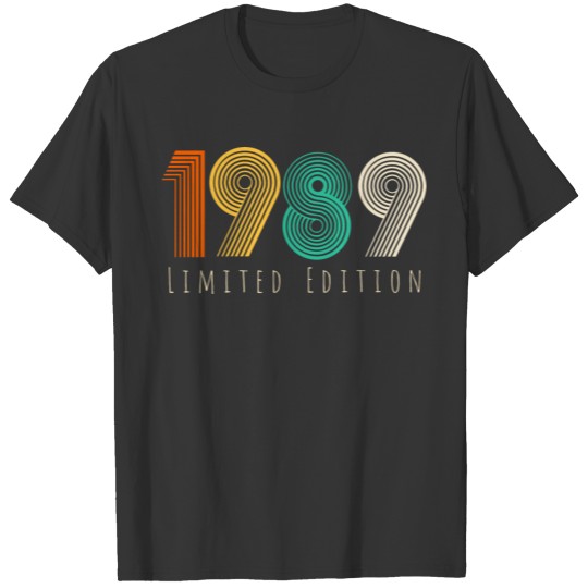 1989 Vintage1989 birthday, since 1989 T Shirts