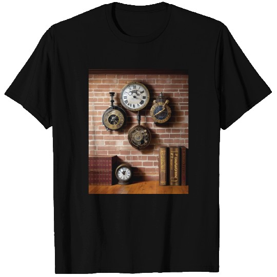 Ai art steampumk clocks T Shirts