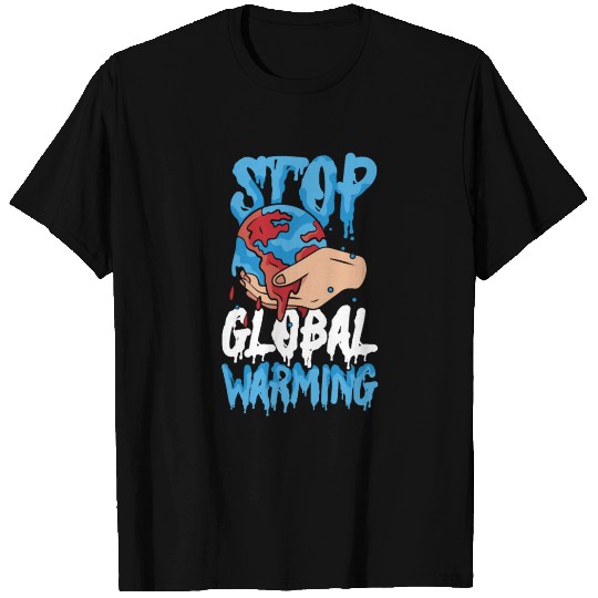 Stop Global Warming Mother Nature Earth Day T Shirts