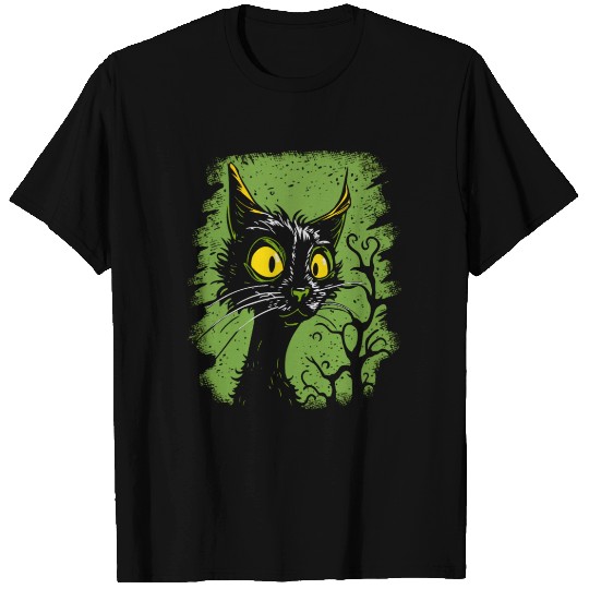 surprised vintage cartoon cat T Shirts