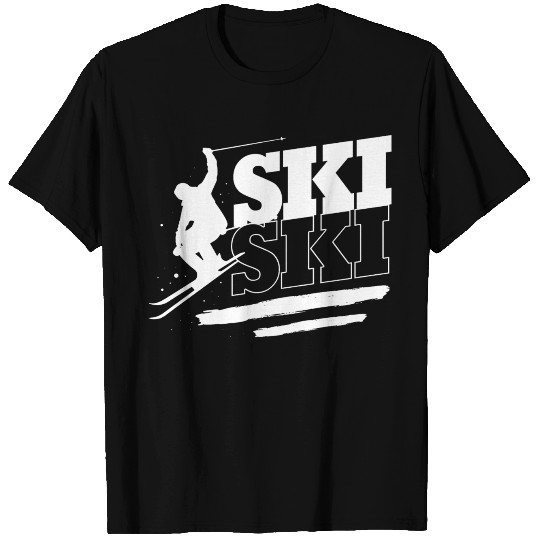 Skiing Ski Instructor Skier T Shirts