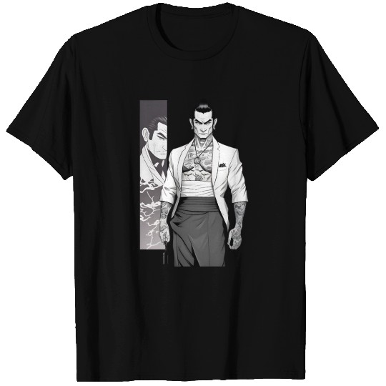 Cool Japanese Yakuza Character T Shirts