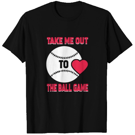 Take me Out to the Ball Game Baseball MOM T Shirts