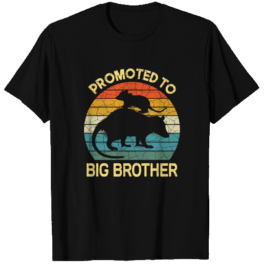 Promoted to big brother Opossum Gift, baby possum T Shirts