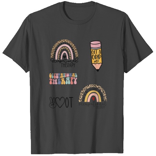 Cute Occupational Therapy OT Stickers T Shirts