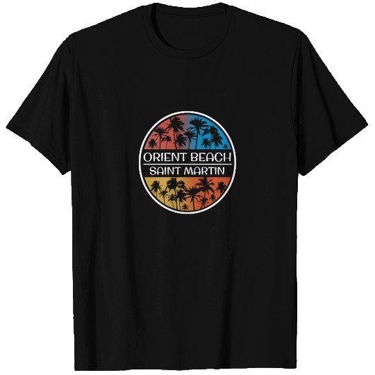Orient Beach Saint Martin Stylish Vacation T Shirts