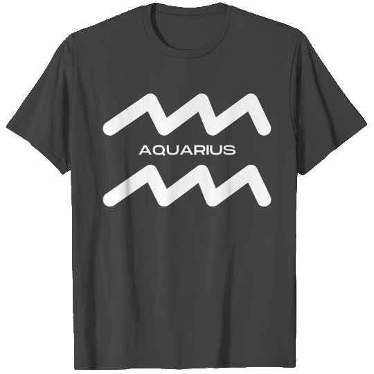 Water Bearer Aquarius Zodiac Signs T Shirts