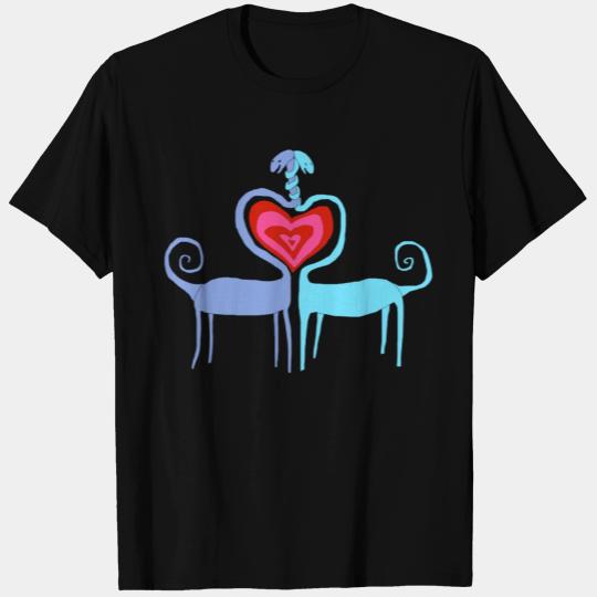 Dinosaur brontosaurus Love T Shirts