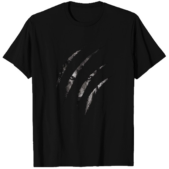claws mark | Pack of Alpha Wolf were here T Shirts