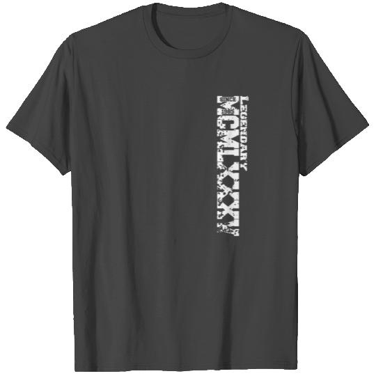 Birthday gift legandary vintage 1985 T Shirts
