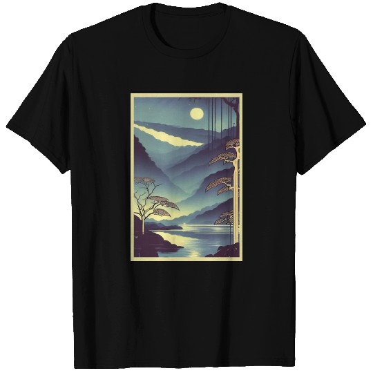 Transform Your Space with Rainforest Night Poster T Shirts