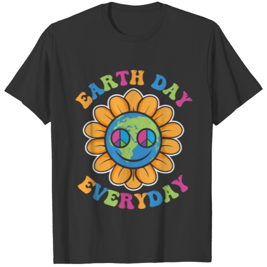 Earth Day Everyday - Vintage Flower T Shirts