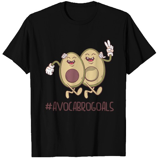 Sibling Big Brother Avocado Goals Hilarious Puns T Shirts