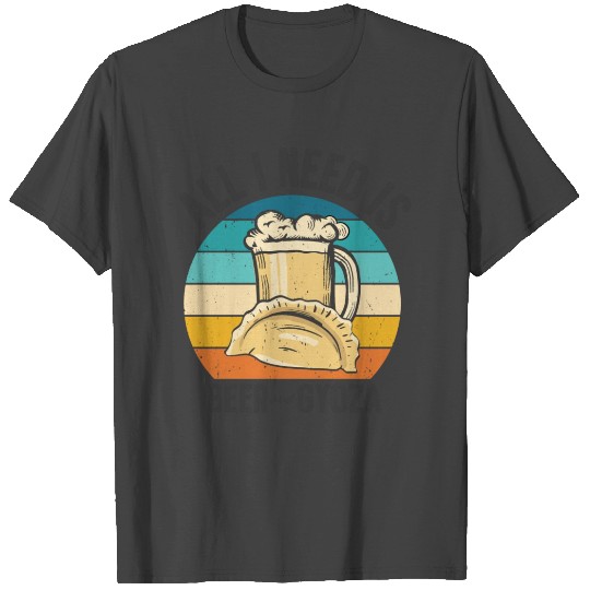 Gyoza Dumpling Asian Food Foodie Drinking T Shirts