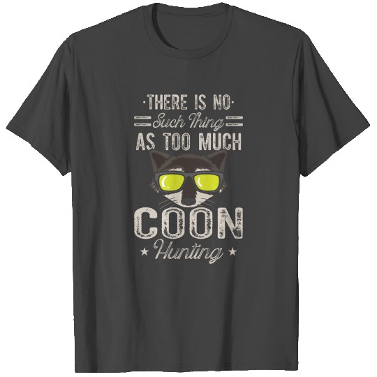 Hunters Coonhound Owners Animals Raccoon Hunting T Shirts