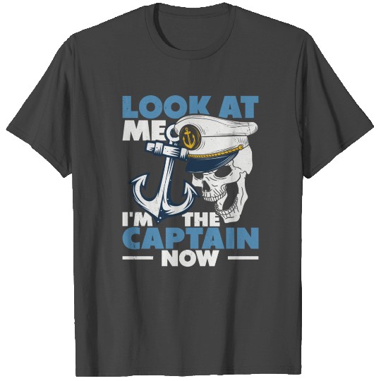 Captain Boat Lovers Fishermen Sailing Boating T Shirts