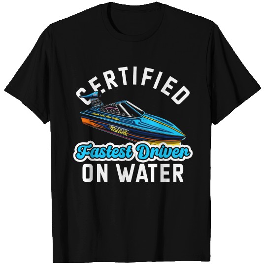 Drag Boat Racing Racer Speed Motor Boat T Shirts