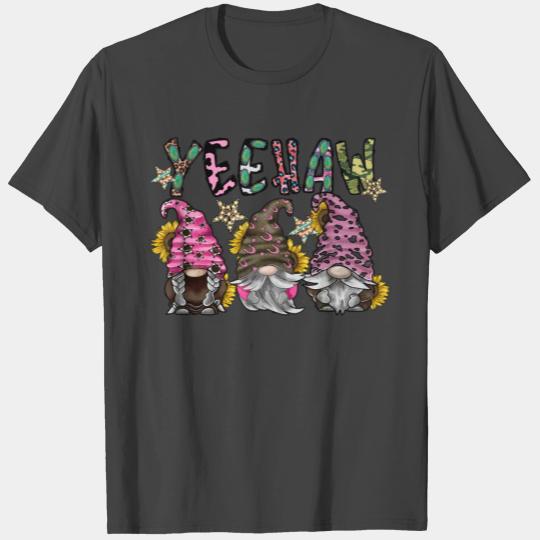 Yeehaw Western Gnome T Shirts