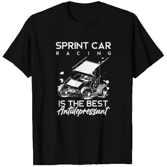Sprint Car Racing, sprint car, dirt track racers T Shirts
