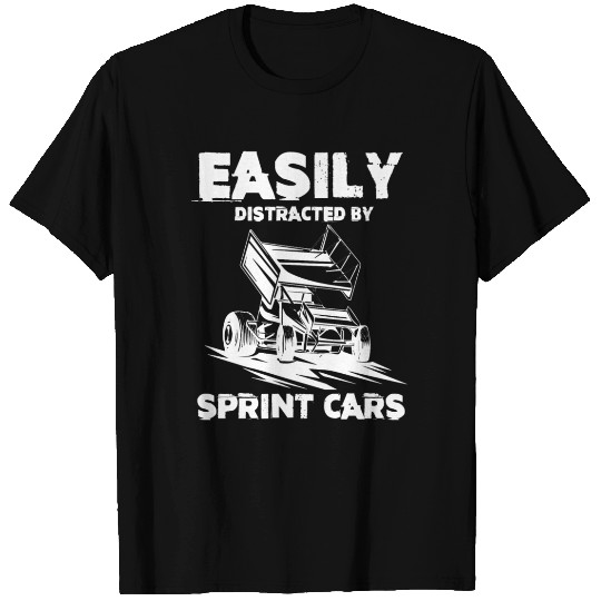 Sprint Car Racing, sprint car, dirt track racers T Shirts