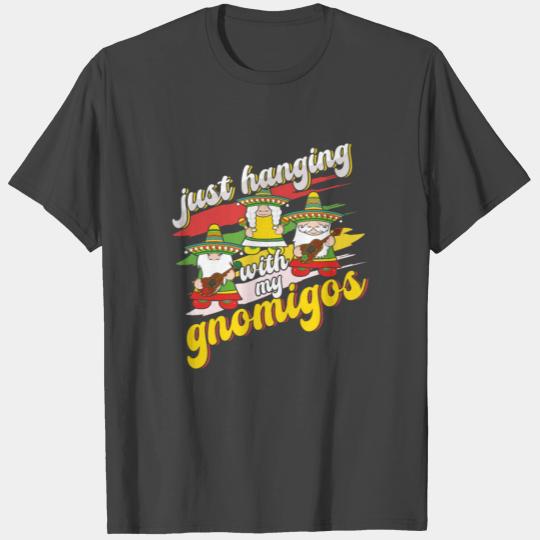 Love Gnomes Funny Taco Happy Cinco De Mayo T Shirts