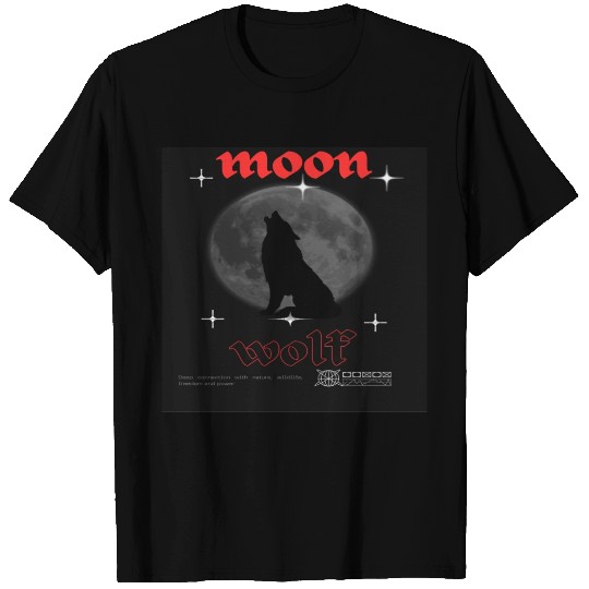 moon wolf T Shirts