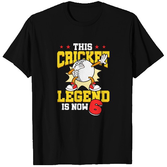 This Cricket Legend Is Now 6 Sports Kid 6th T Shirts