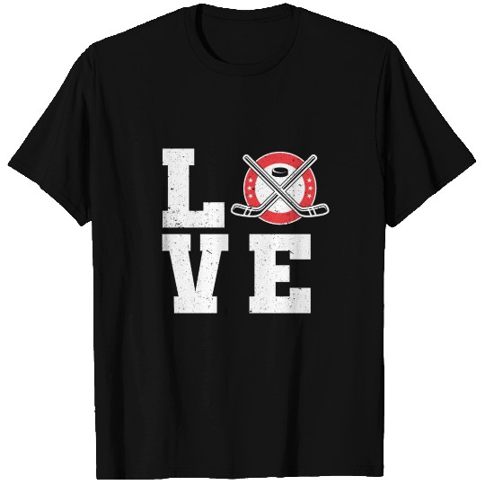 Ice Hockey Lover Hockey Player T Shirts
