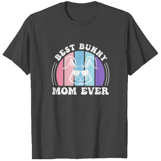 Mom Bunny face cool Easter Bunny Happy Easter T Shirts