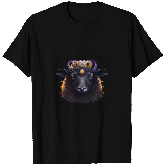 The Black Sheep Always Wins. T Shirts