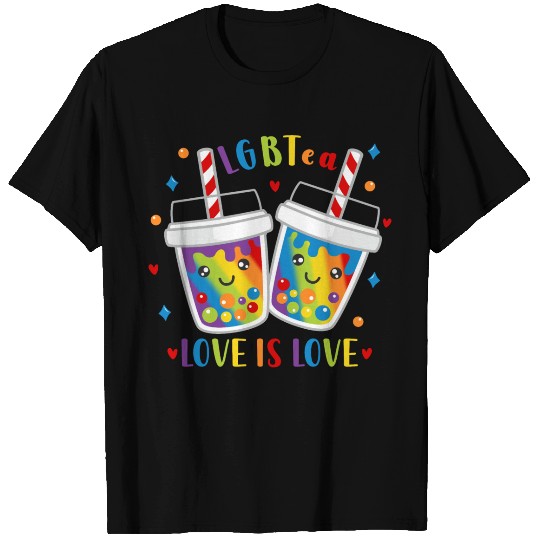 LGBTea Love is Love T Shirts