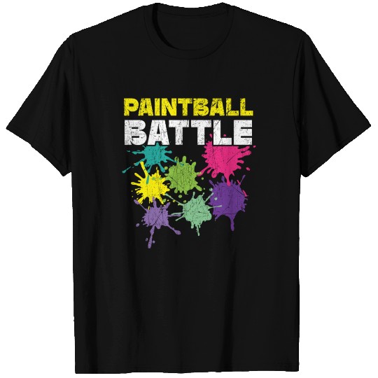 Paintball Paint Gun Paintball Player Paintballer T Shirts